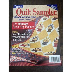 Quilt Sampler Magazine Spring/Summer 2004 10th Anniversary Issue 10 projects